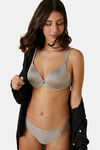 Triumph Padded Wired Full Coverage T-Shirt Bra - Coffee Sugar — thumbnail 5